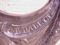 Coalbrookdale, The Lily Pad design. A pair of cast iron benches with fine fern leaf detailing - Thumbnail 15