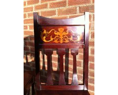 Shapland and Petter. A pair of Arts and Crafts hall chairs - Thumbnail 4