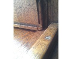 Arthur Simpson. A good early Arts and Crafts oak bookcase - Thumbnail 7