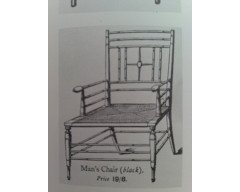 Liberty and Co. A set of Aesthetic Movement ebonised chairs after designs by Ford Maddox Brown with a Moresque style. - Thumbnail 12