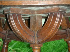 John Henry Chamberlain (attributed) for Pluknett and Steevens. A pair of almost identical Gothic Revival side table - Thumbnail 14