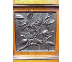 Marsh Jones and Cribb. A stunning quality Aesthetic Movement walnut filing/music cabinet - Thumbnail 14