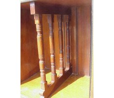 Marsh Jones and Cribb. A stunning quality Aesthetic Movement walnut filing/music cabinet - Thumbnail 17