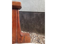 Liberty and Co. A stylish super quality solid oak Arts and Crafts chaise lounge - Thumbnail 10