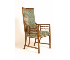 Liberty and Co. An Anglo-Japanese armchair - Thumbnail 1