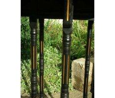 Woof and Whitaker of Sheffield. An Aesthetic Movement gilt and ebonised sidetable - Thumbnail 7
