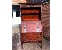 Shapland and Petter. A fine Arts and Crafts bureau bookcase - Thumbnail 3