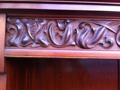 Shapland and Petter. A fine Arts and Crafts bureau bookcase - Thumbnail 10