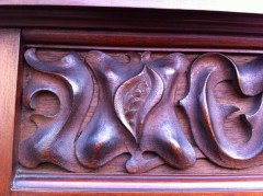Shapland and Petter. A fine Arts and Crafts bureau bookcase - Thumbnail 11