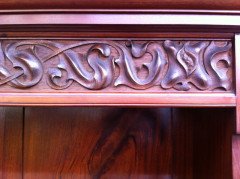 Shapland and Petter. A fine Arts and Crafts bureau bookcase - Thumbnail 12