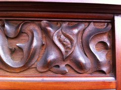Shapland and Petter. A fine Arts and Crafts bureau bookcase - Thumbnail 13