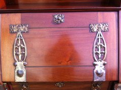 Shapland and Petter. A fine Arts and Crafts bureau bookcase - Thumbnail 15