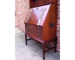 Shapland and Petter. A fine Arts and Crafts bureau bookcase - Thumbnail 22
