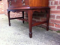 Shapland and Petter. A fine Arts and Crafts bureau bookcase - Thumbnail 24