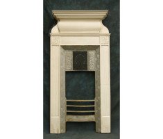Thomas Elsley. An Aesthetic Movement cast iron fireplace - Thumbnail 1