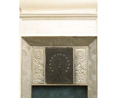 Thomas Elsley. An Aesthetic Movement cast iron fireplace - Thumbnail 2