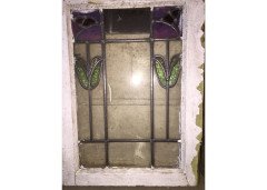 A set of stained glass doors and windows, riddled with intricate floral detailing. - Thumbnail 9